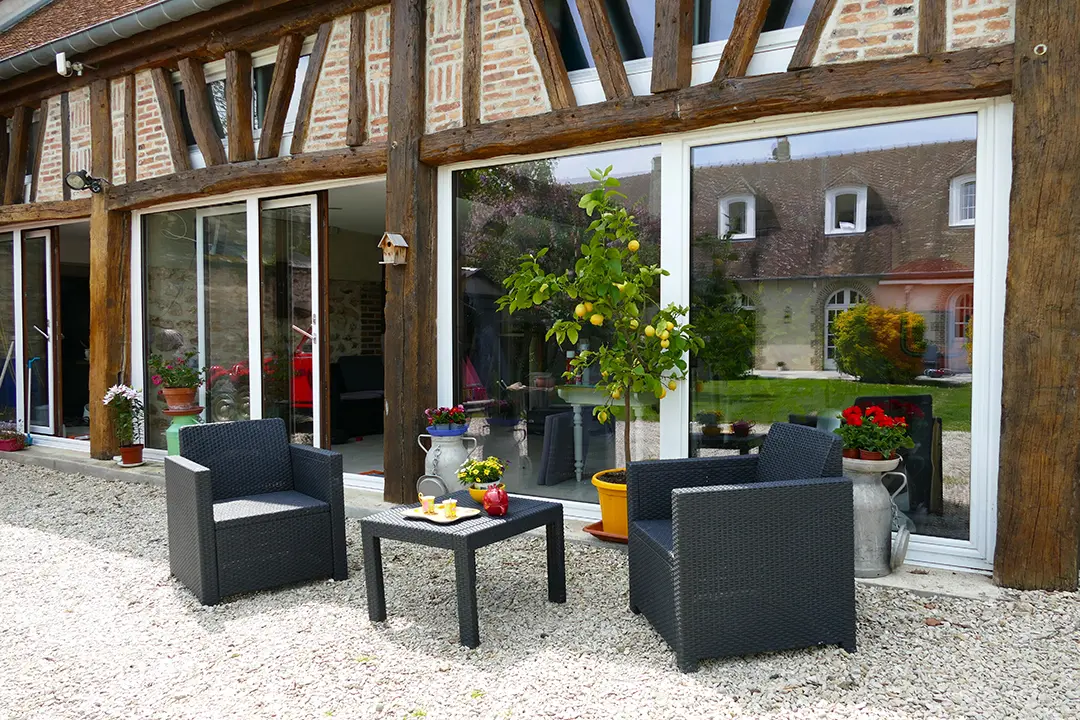 Gîte le Lido appartement le roseline confortable moderne accès jardin et extérieur douche cuisine une chambre séparée lit double endroit tranquille appartement le roseline confortable moderne accès jardin et extérieur douche cuisine une chambre séparée lit double endroit tranquille Le Lido gîte et logement
